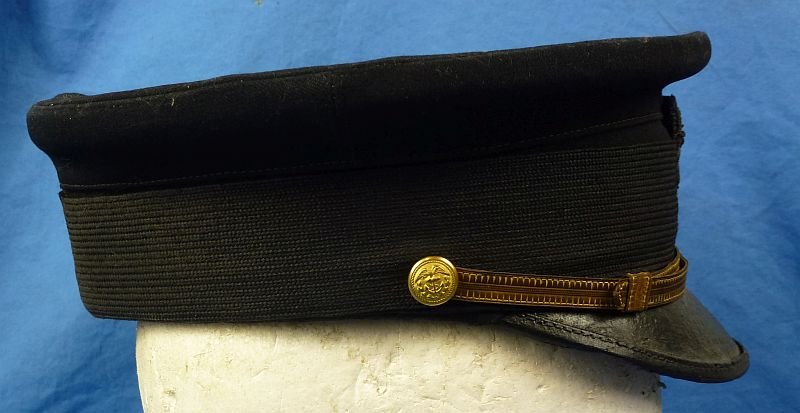 Pre WWI U.S. Merchant Marine Warrant Officer Visor Cap — image 4