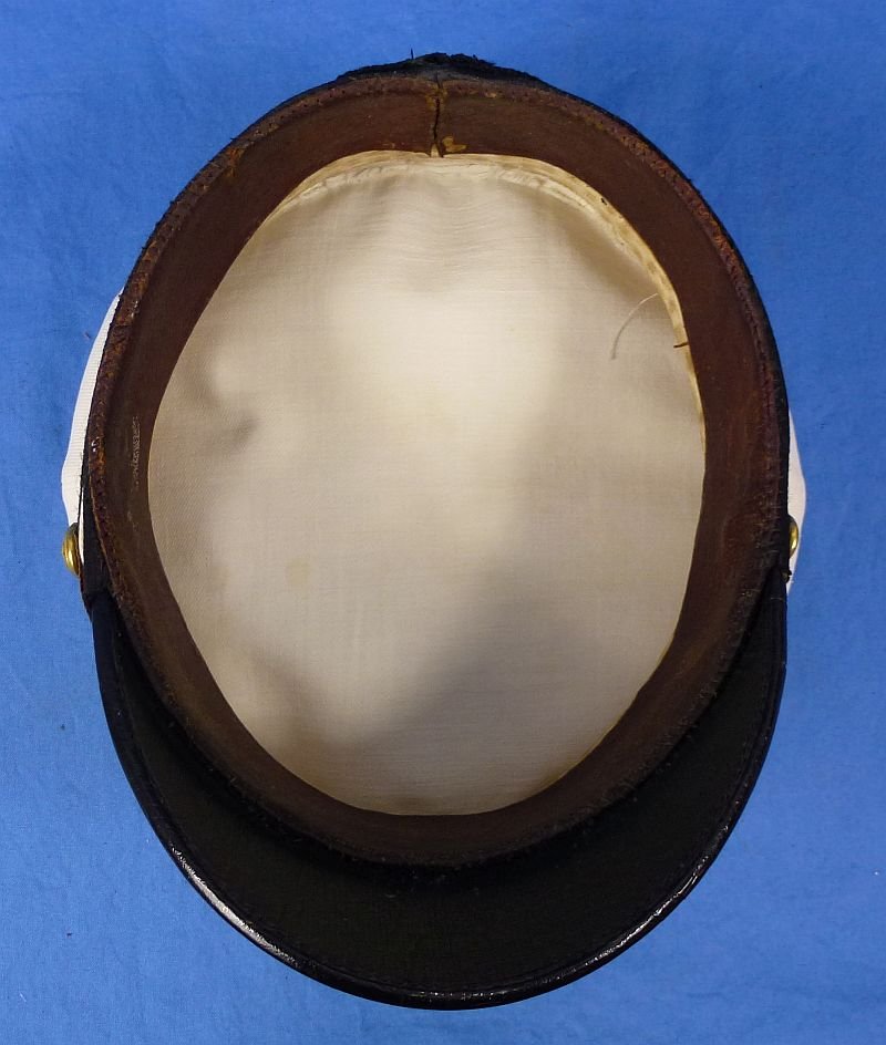WWI U.S. Navy Officer White Top Visor Cap — image 7