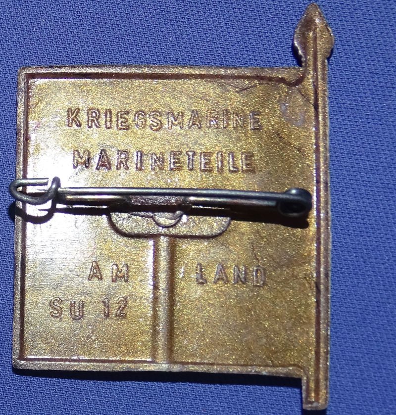 Kriegsmarine Flag Plastic Tinnie — image 2