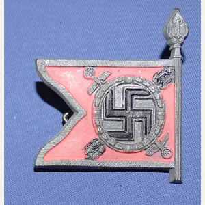 Fuhrer Escort Battalion Flag Plastic Tinnie
