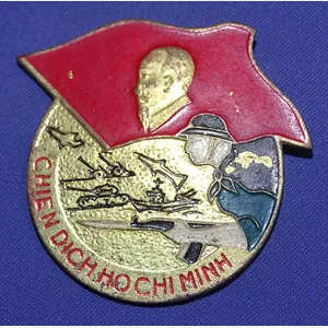 Vietnam Chien Dich Ho Chi Mihn Badge