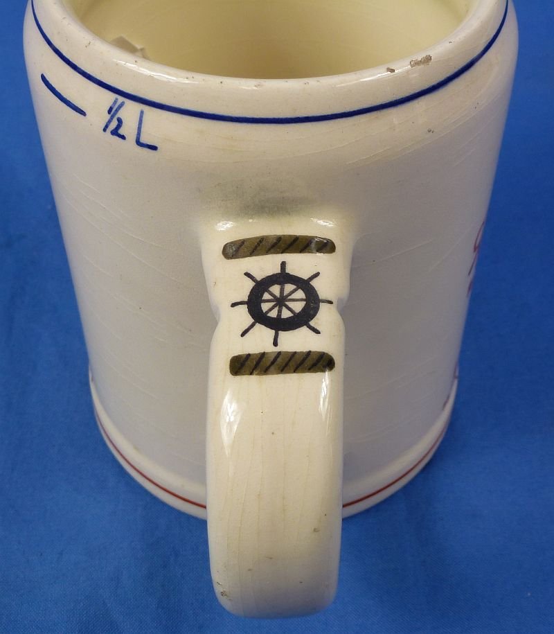 Kriegsmarine Christmas 1941 Stein Made in Occupied Holland — image 4