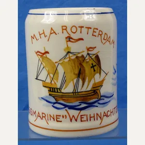 Kriegsmarine Christmas 1941 Stein Made in Occupied Holland