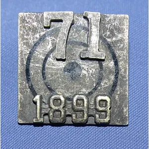 71st NYNG 1899 Shooting Badge