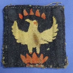 WWII British 105th Madras Military Zone Patch