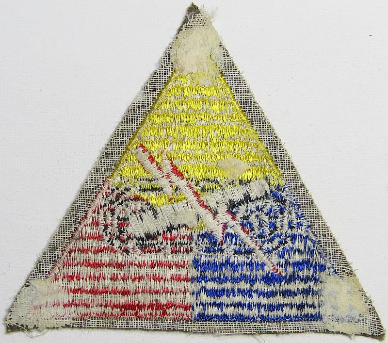 WWII Armored Forces Patch on Wool — image 2