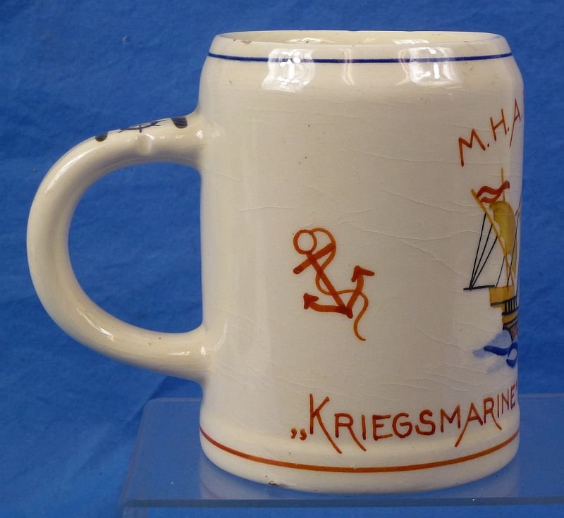 Named Army Artillery Regiment 35 Christmas 1935 Stein — image 3