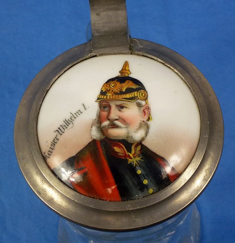 Imperial German Kaiser Wilhelm I Commemorative Stein — image 3