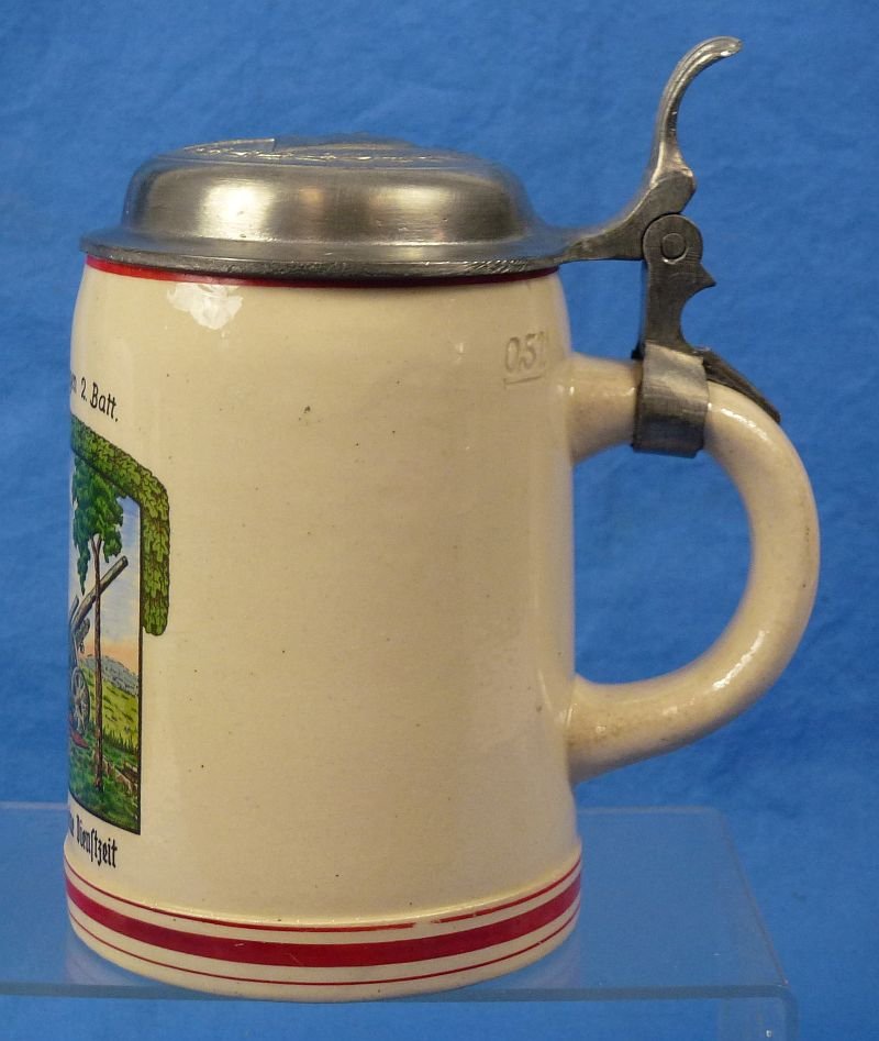 German Army Artillery Regiment 61 Service Stein — image 3