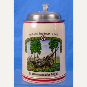 German Army Artillery Regiment 61 Service Stein