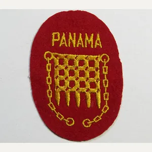 Panama Hellgate Patch on Felt