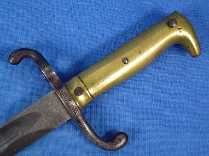 Unit Marked, Dated 1877 Imperial German Model 1871 Bayonet by Sims — image 9