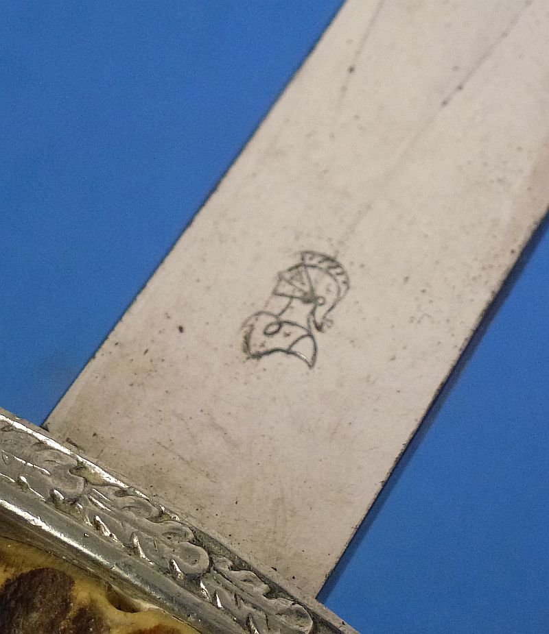 Double Marked Third Reich Berlin Police Bayonet by WKC with Matching Numbers — image 8