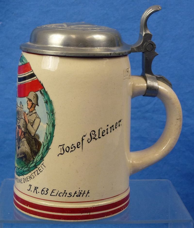 Named Third Reich Army Machine Gun Company Stein — image 3