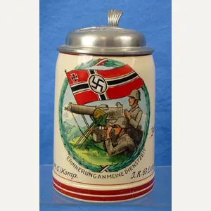 Named Third Reich Army Machine Gun Company Stein