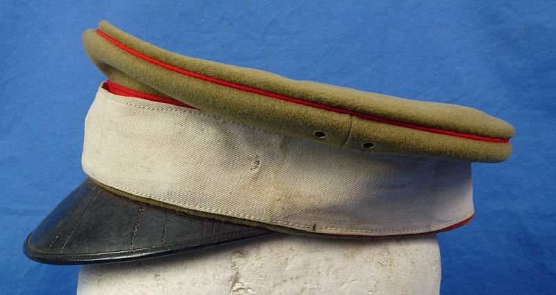 WWII Japanese Military Maneuvers Referee Army Officer Visor Cap — image 5