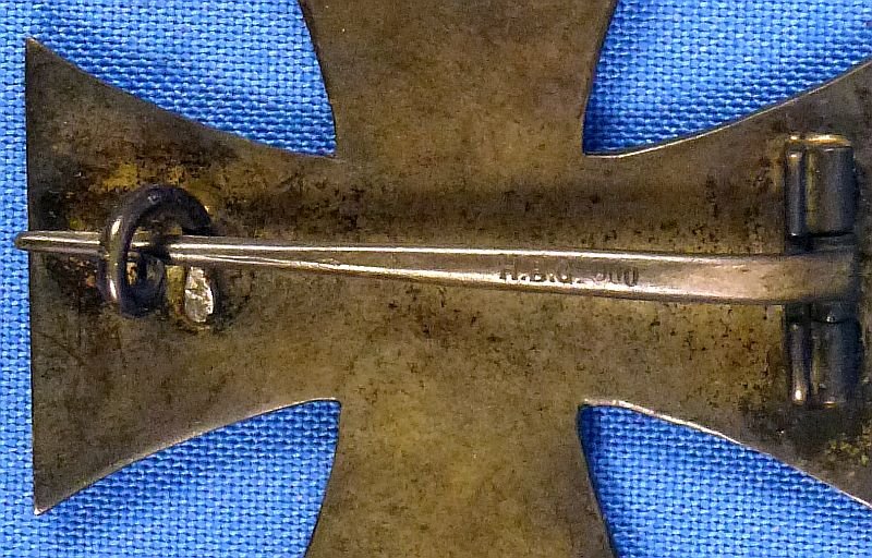 1914 Iron Cross First Class in 800 Silver by 'H.B.G.' — image 3
