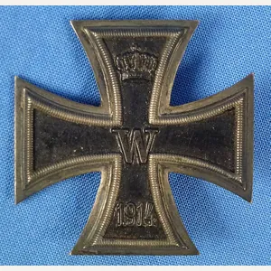 1914 Iron Cross First Class in 800 Silver by 'H.B.G.'