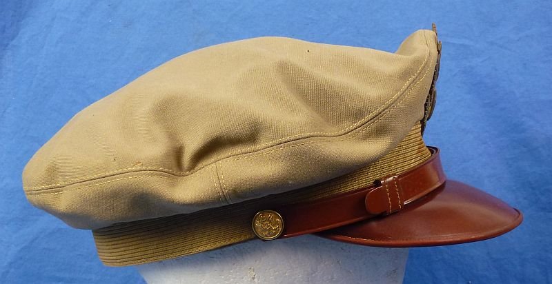 Named WWII Army Air Force 'Crusher' Cap — image 3