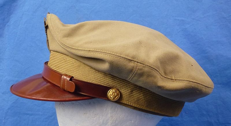 Named WWII Army Air Force 'Crusher' Cap — image 5