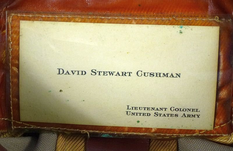 Named WWII Army Air Force 'Crusher' Cap — image 9