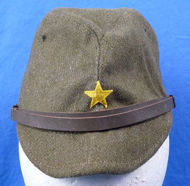 Near Mint WWII Japanese Army EM/NCO Wool Field Cap — image 2