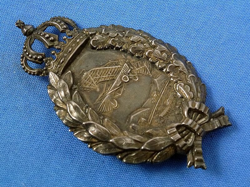 Imperial Bavarian Pilot Badge in 800 Silver — image 2