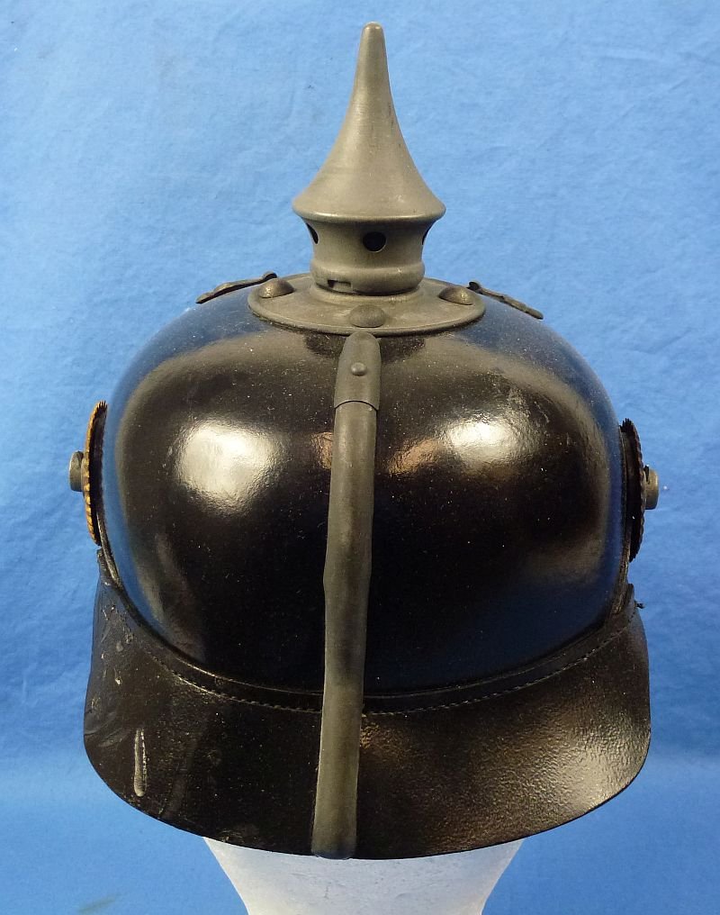 1916 Dated Imperial Baden EM/NCO Pickelhaube — image 4