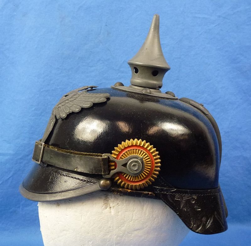 1916 Dated Imperial Baden EM/NCO Pickelhaube — image 5