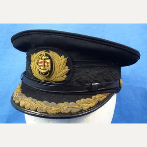 WWII Japanese Senior Officer Visor Cap of the Nippon Yusen …
