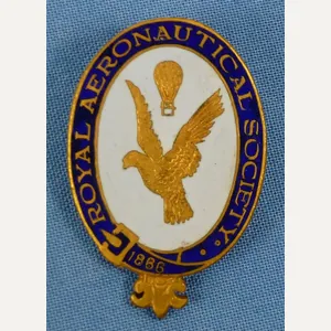 British Royal Aeronautical Society Member Badge