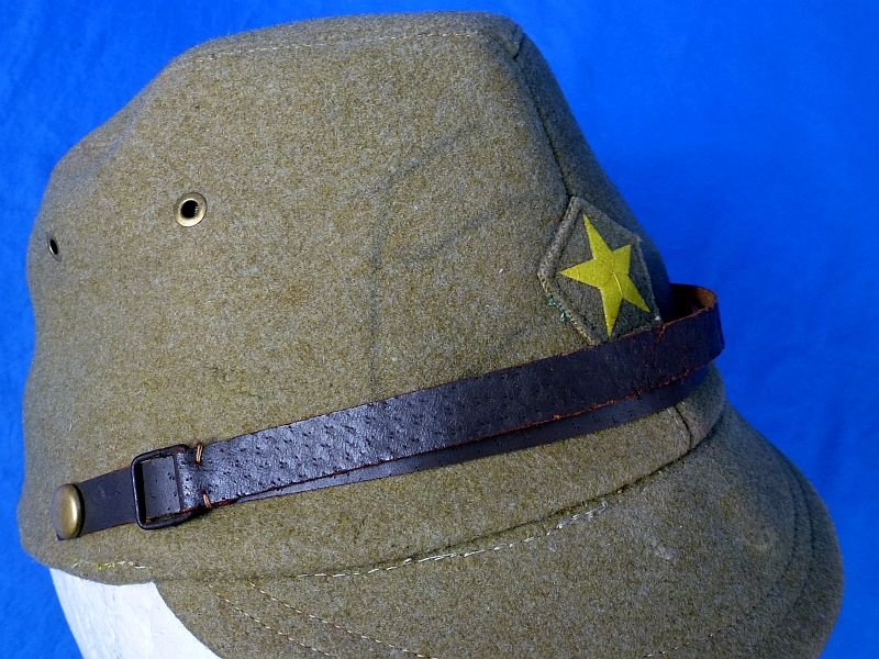 Near Mint Unissued Japanese Army EM/NCO Wool Field Cap — image 7