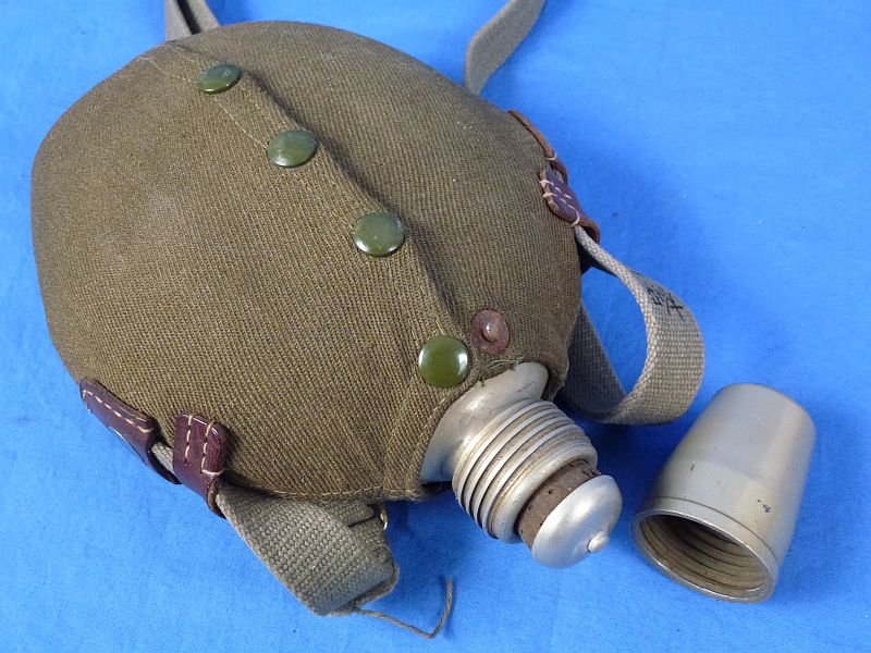 Named WWII Japanese Army Officer Canteen — image 4