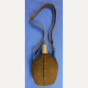 Named WWII Japanese Army Officer Canteen