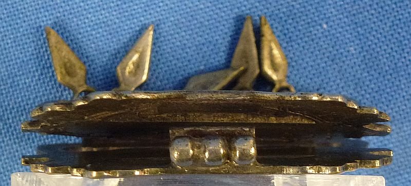 1908 Imperial German Zeppelin Brooch Badge — image 3