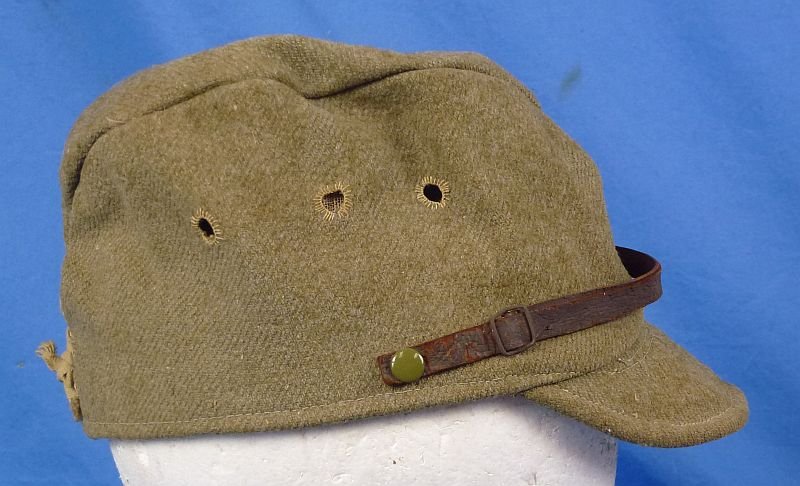 1942 Dated Japanese Army EM/NCO Wool Field Cap — image 3