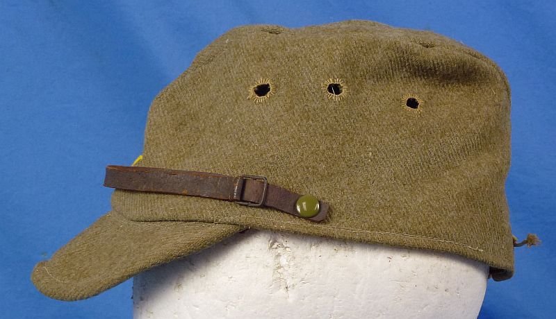 1942 Dated Japanese Army EM/NCO Wool Field Cap — image 5