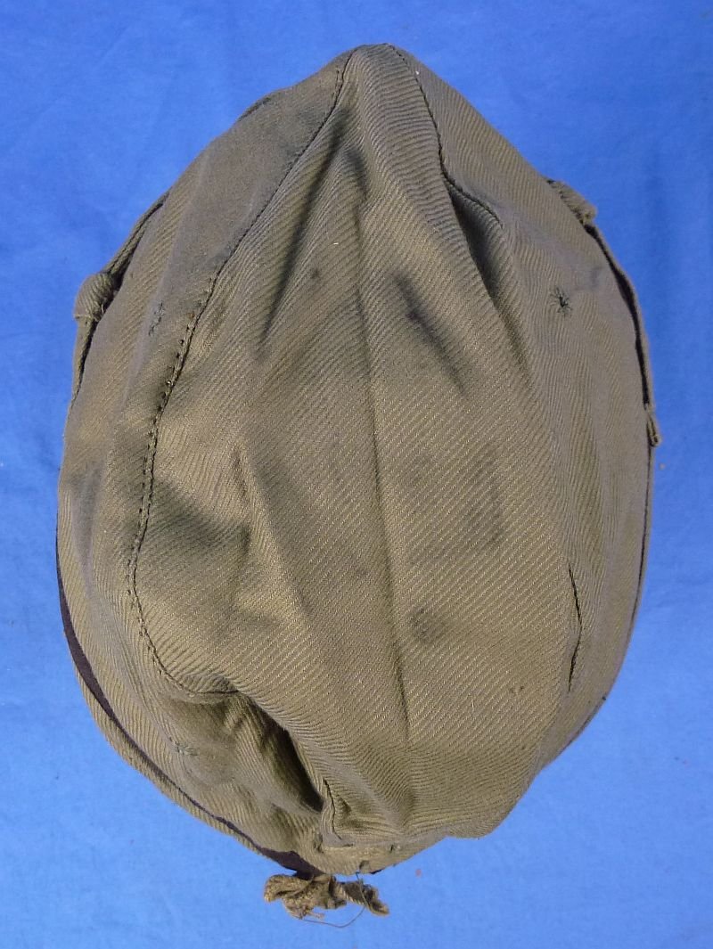 Near Mint Unissued WWII Japanese Navy Chief Petty Officer Green Cotton Field Cap — image 6