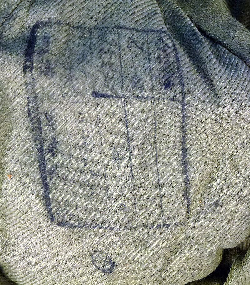 Near Mint Unissued WWII Japanese Navy Chief Petty Officer Green Cotton Field Cap — image 8