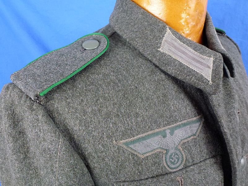 WWII German Army Jaeger Oberefreiter M43 Tunic — image 5