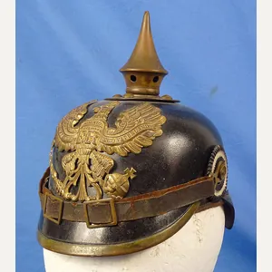 Unit Marked Imperial Prussian EM/NCO Pickelhaube