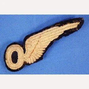 WWI British Royal Air Force Pin Back Observer Wing