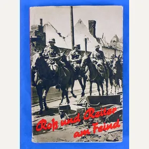 WWII German Book: 'Ross und Reiter am Feind' ('Horse and …