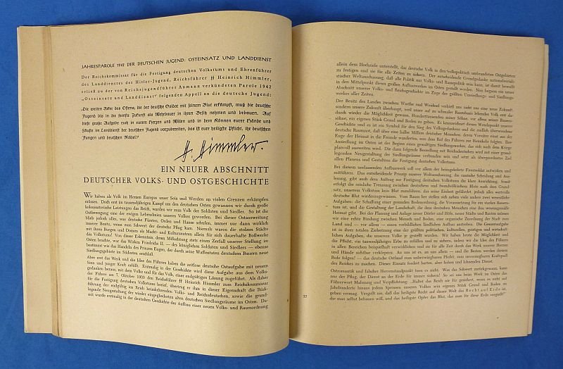 1942 German Book: 'Deutscher Osten: Land der Zekunft' ('The German East: Land of the Future') — image 3