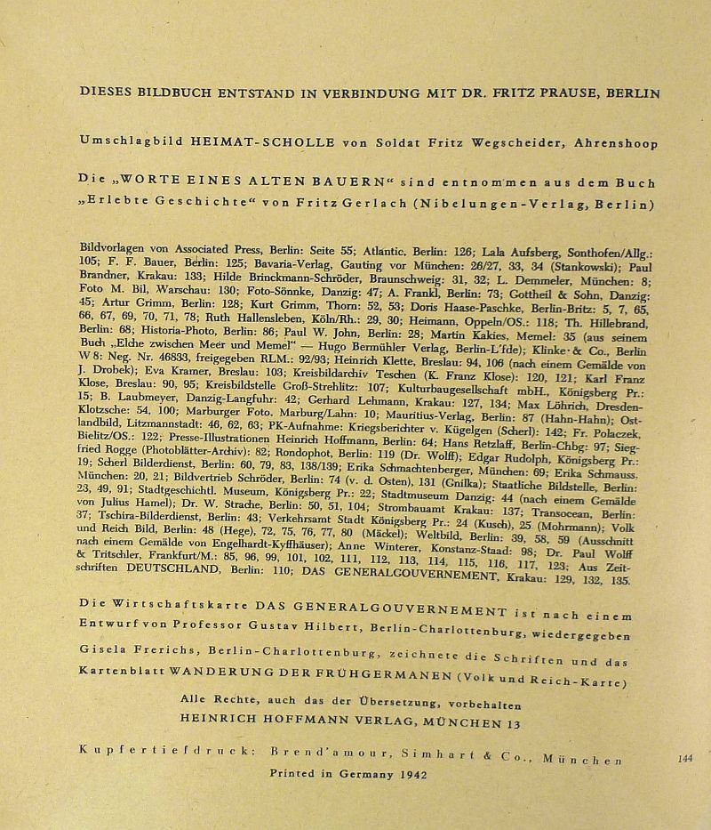 1942 German Book: 'Deutscher Osten: Land der Zekunft' ('The German East: Land of the Future') — image 5