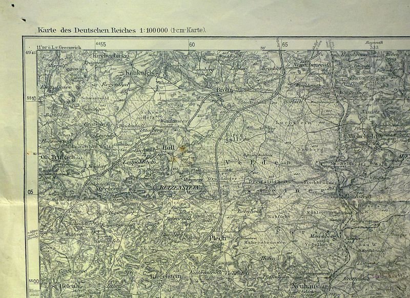 WWII German Military Maps and Document Case — image 5