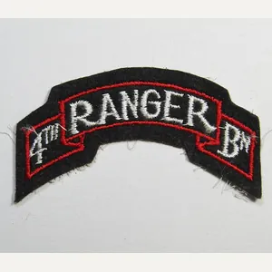 4th Ranger Battalion Scroll