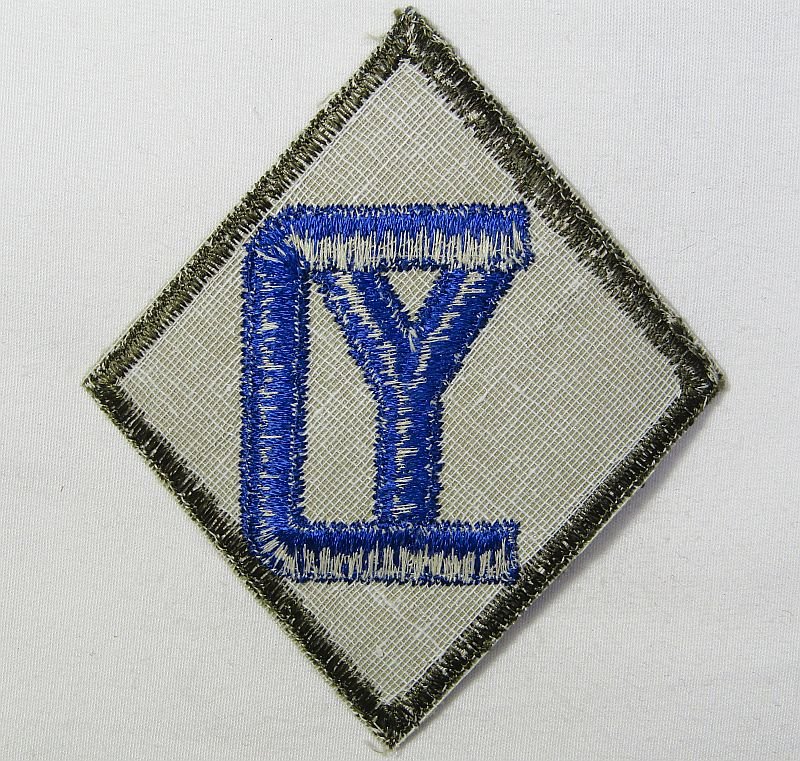 Khaki 26th Infantry Division Patch — image 2