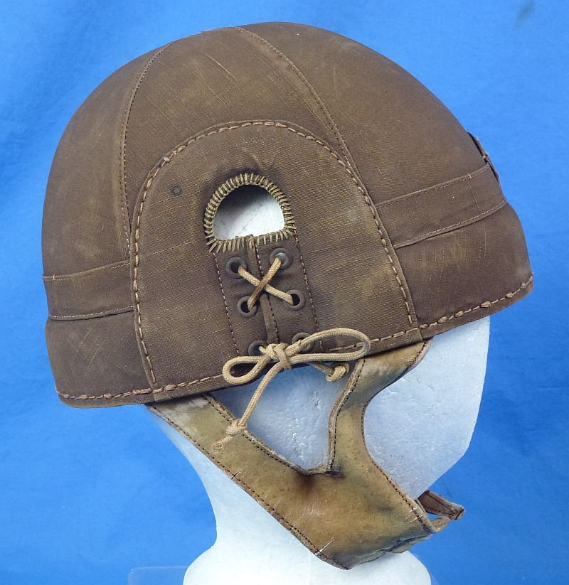 WWII Japanese Army Summer Tanker Helmet — image 2
