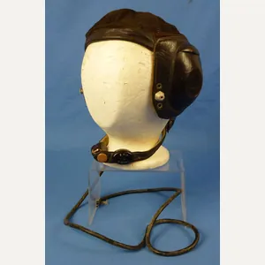 World War II Luftwaffe LKpN101 Summer Flight Helmet with Throat …